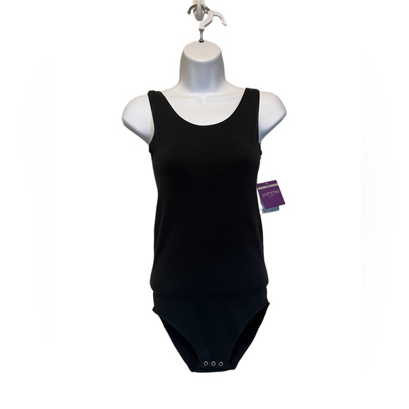 NWT Yummie Shape Seamless Cotton Stretch Full Brief Black Bodysuit - Picture 5 of 9